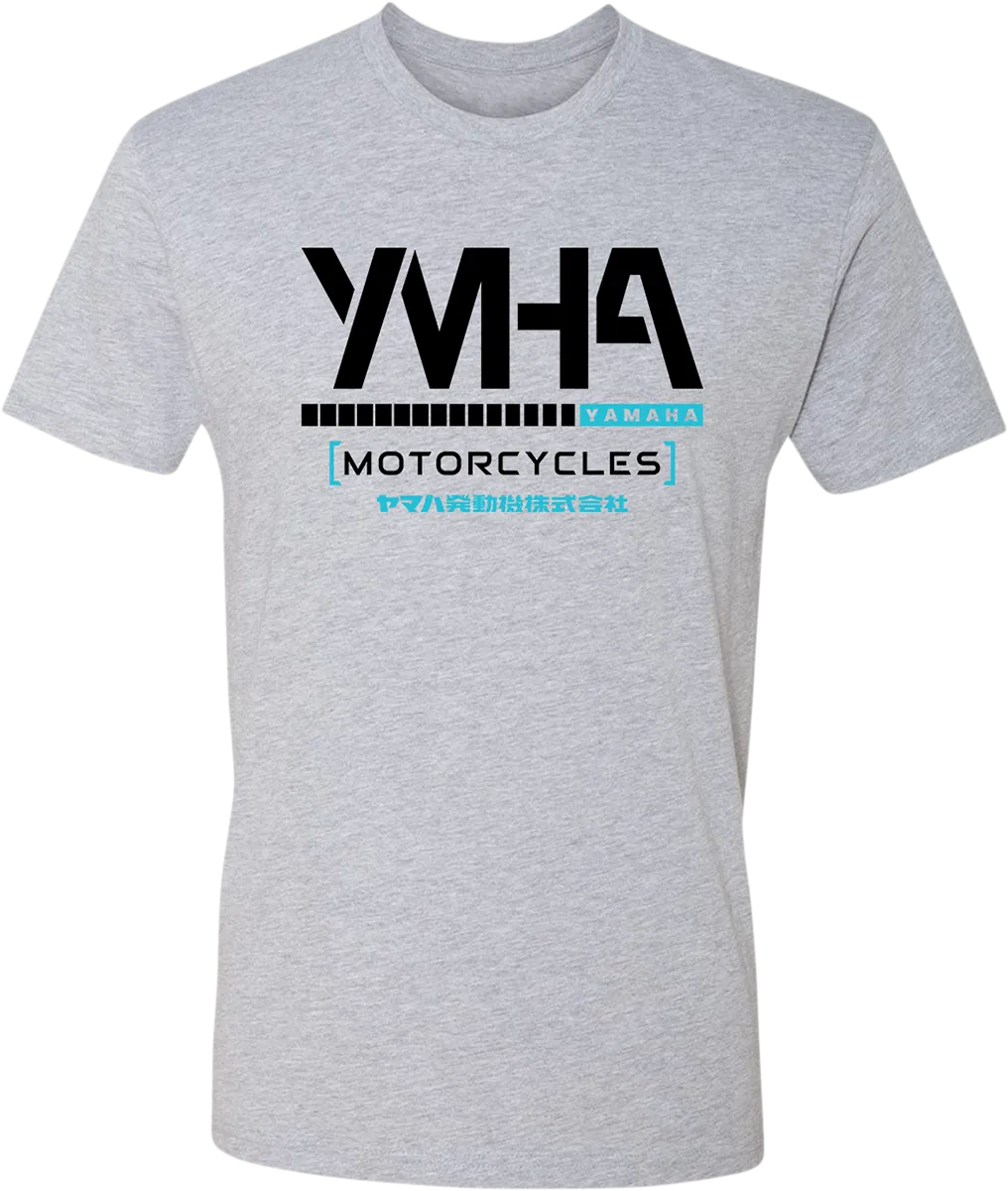 YAMAHA APPAREL Yamaha Rev T-Shirt - Heather Gray - Small NP21S-M3141-S