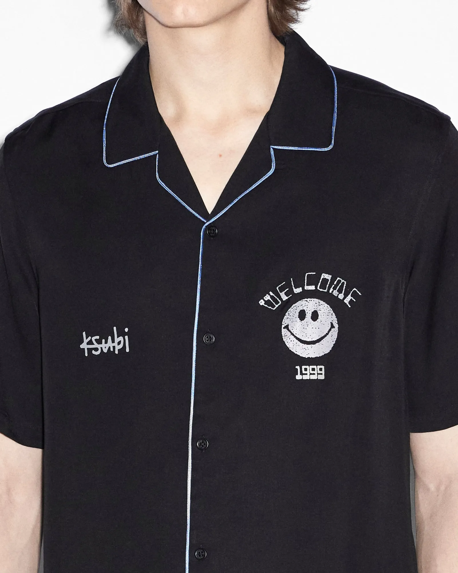 ZINE RESORT SS SHIRT BLACK