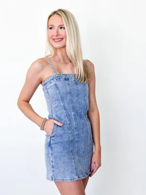 Zoe - Denim Dress